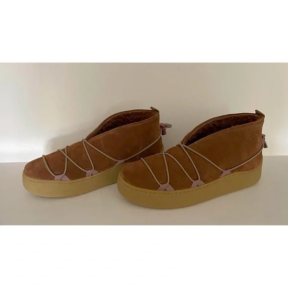 FREE PEOPLE Snowdrop Micro Mukluk Suede Booties - Picture 7 of 14